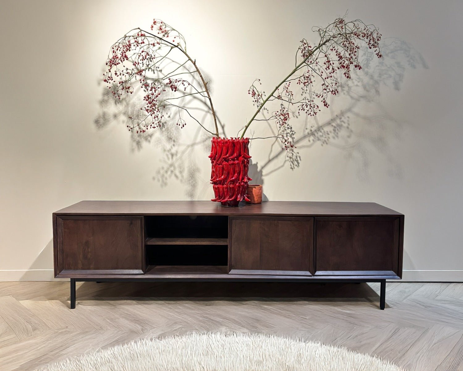 Ravenstein Brown 180cm - Industrieelinhuis.nl