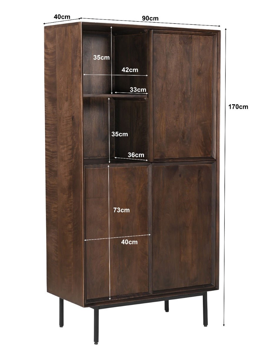 Ravenstein Brown 90cm - Industrieelinhuis.nl