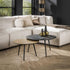Salontafelset Rond Mira Metallic Zwart