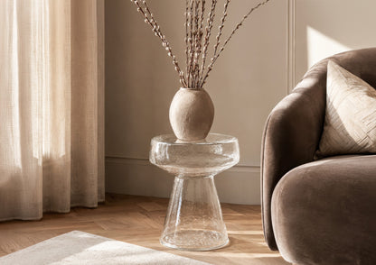 Bijzettafel Bo Clear 37cm