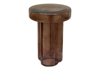 Bijzettafel Lio Smoke  Brown 37cm