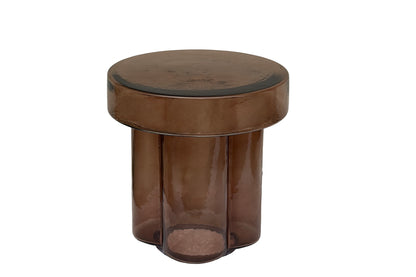 Bijzettafel Lio Smoke Brown 40cm