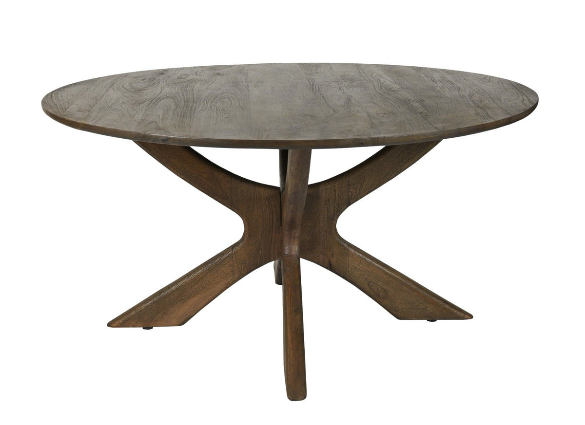 Eettafel Montreaux Round Brown 150cm