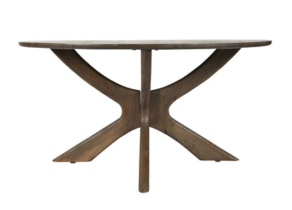 Eettafel Montreaux Round Brown 150cm