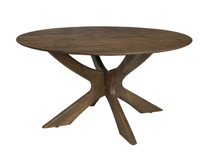 Eettafel Montreaux Round Brown 150cm