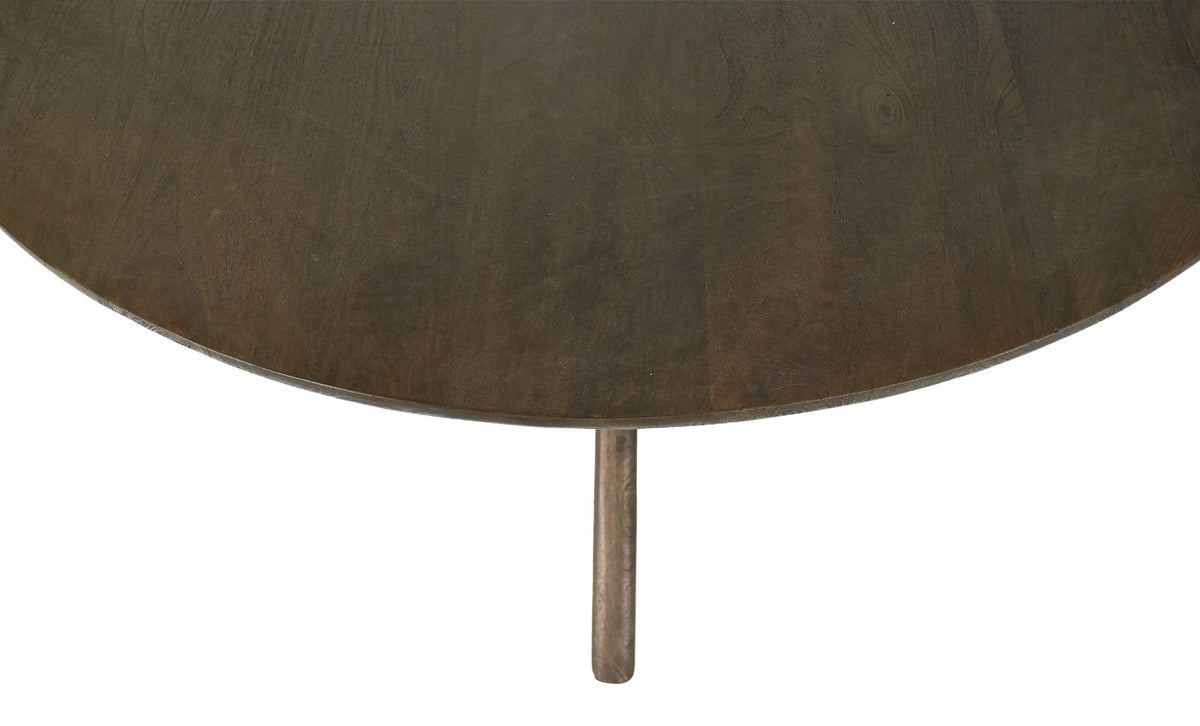 Eettafel Montreaux Round Brown 130cm