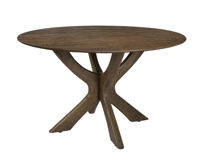 Eettafel Montreaux Round Brown 130cm