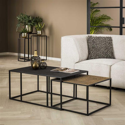 Salontafelset Ivy Metallic