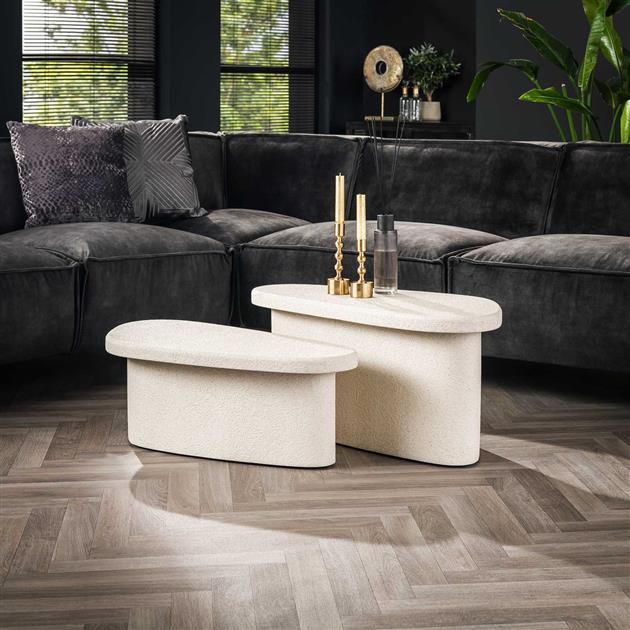 Salontafelset Stone Organic XL