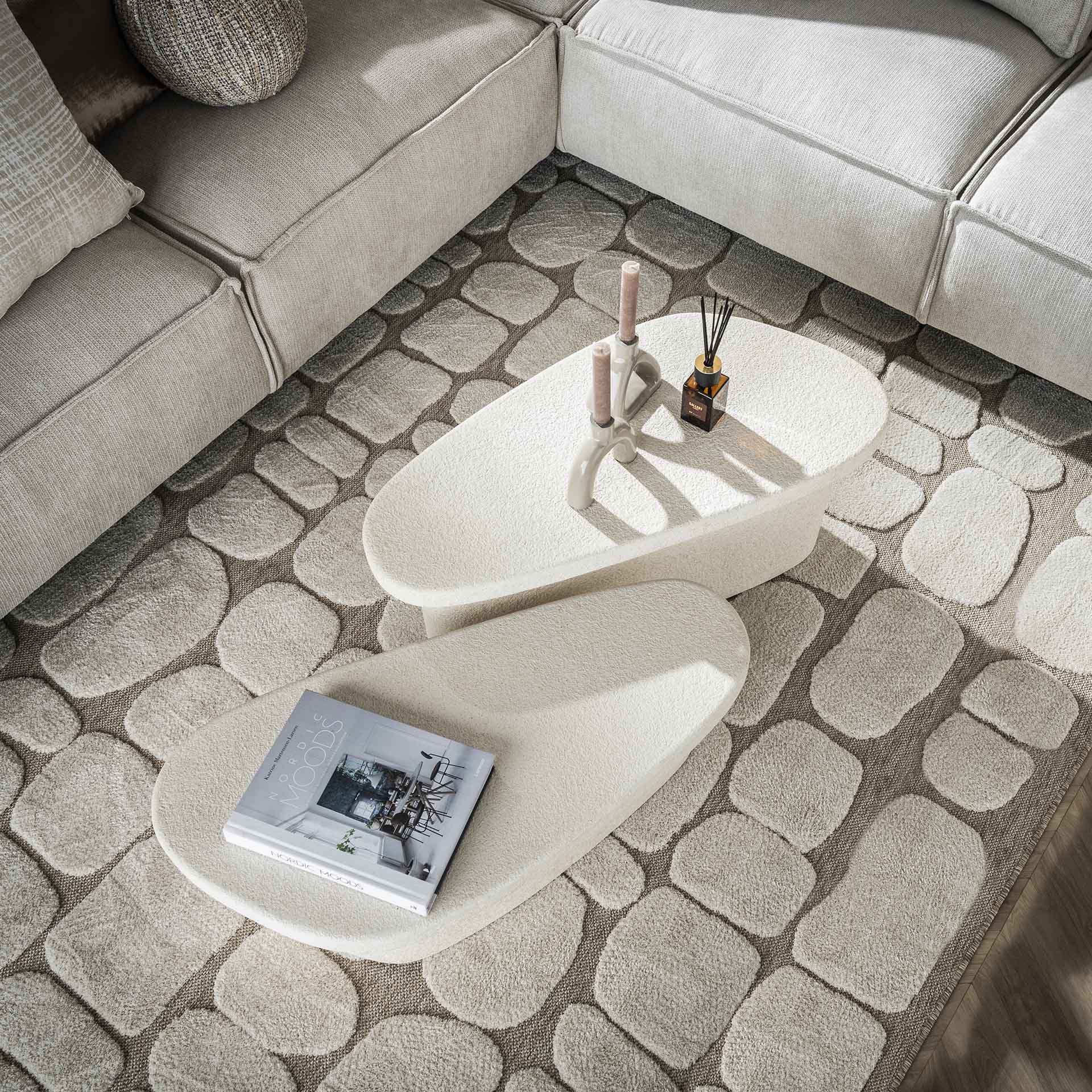 Salontafelset Stone Organic XL