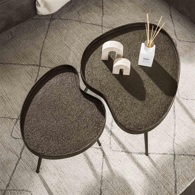 Salontafel Contour niervormig set/2