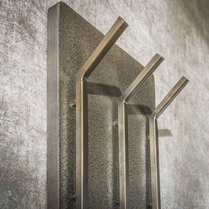 Kapstok Zenna 2x3 haken - Industrieelinhuis.nl