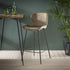 Barkruk Velvet Nova Taupe - Industrieelinhuis.nl