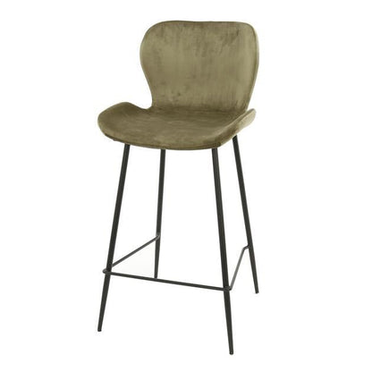 Barkruk Velvet Nova Taupe - Industrieelinhuis.nl