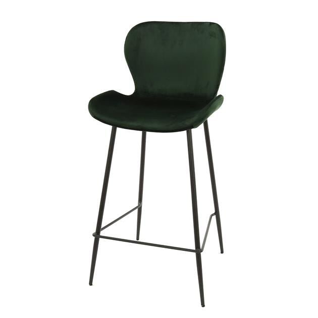 Barkruk Velvet Nova Groen - Industrieelinhuis.nl
