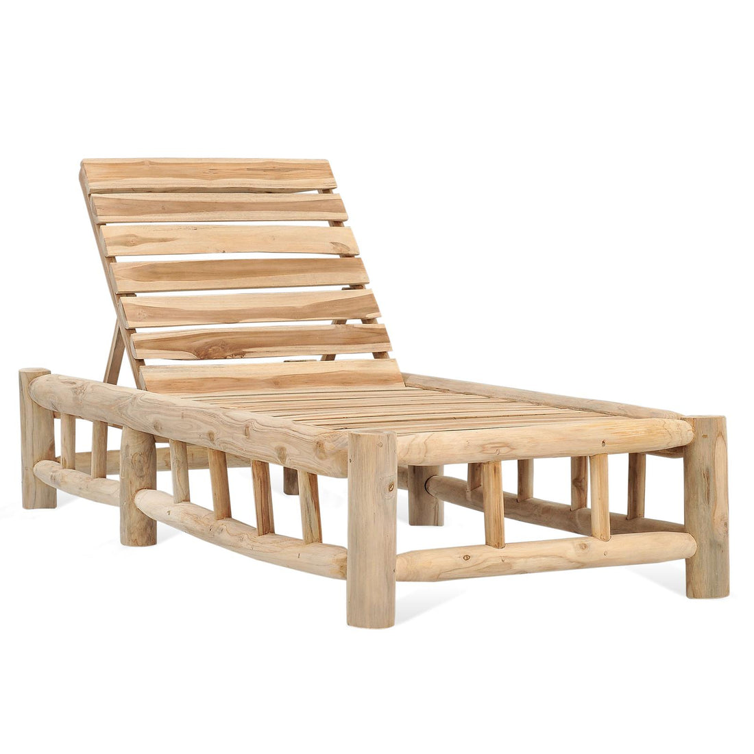 Ligstoel Barney Teak - Industrieelinhuis.nl