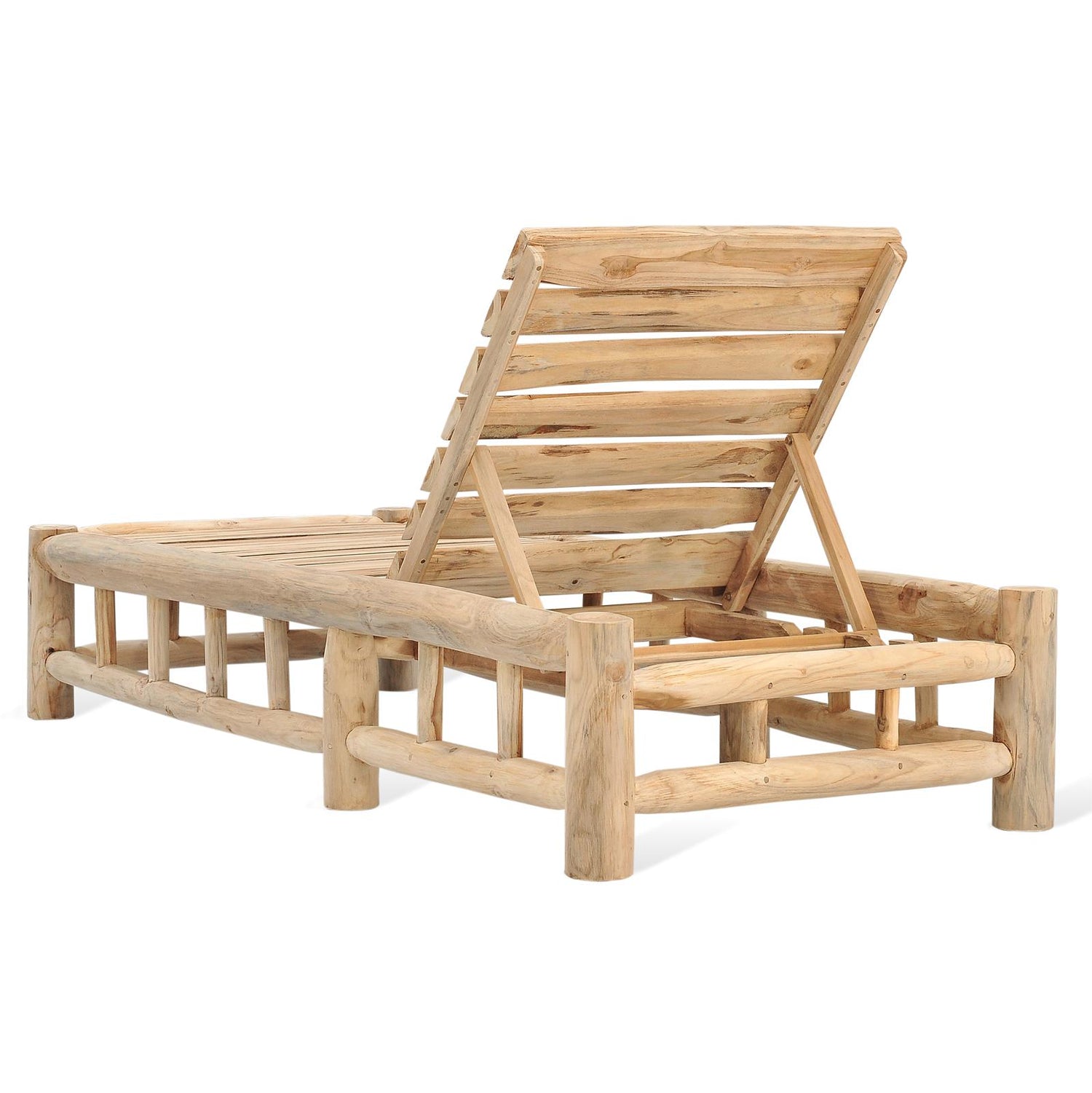 Ligstoel Barney Teak - Industrieelinhuis.nl