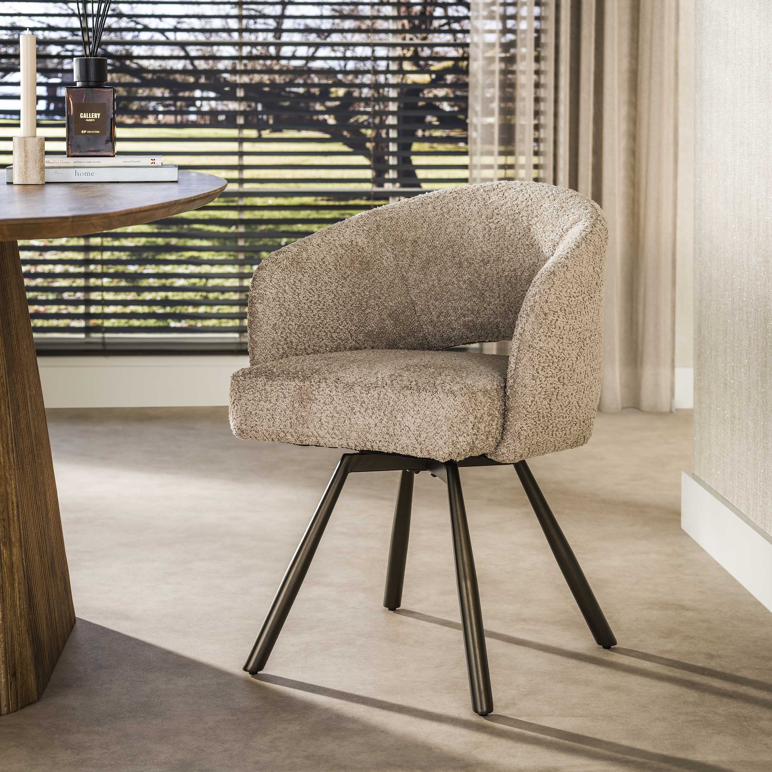 Draaistoel Salon Cross draaibaar VPE2 - Industrieelinhuis.nl