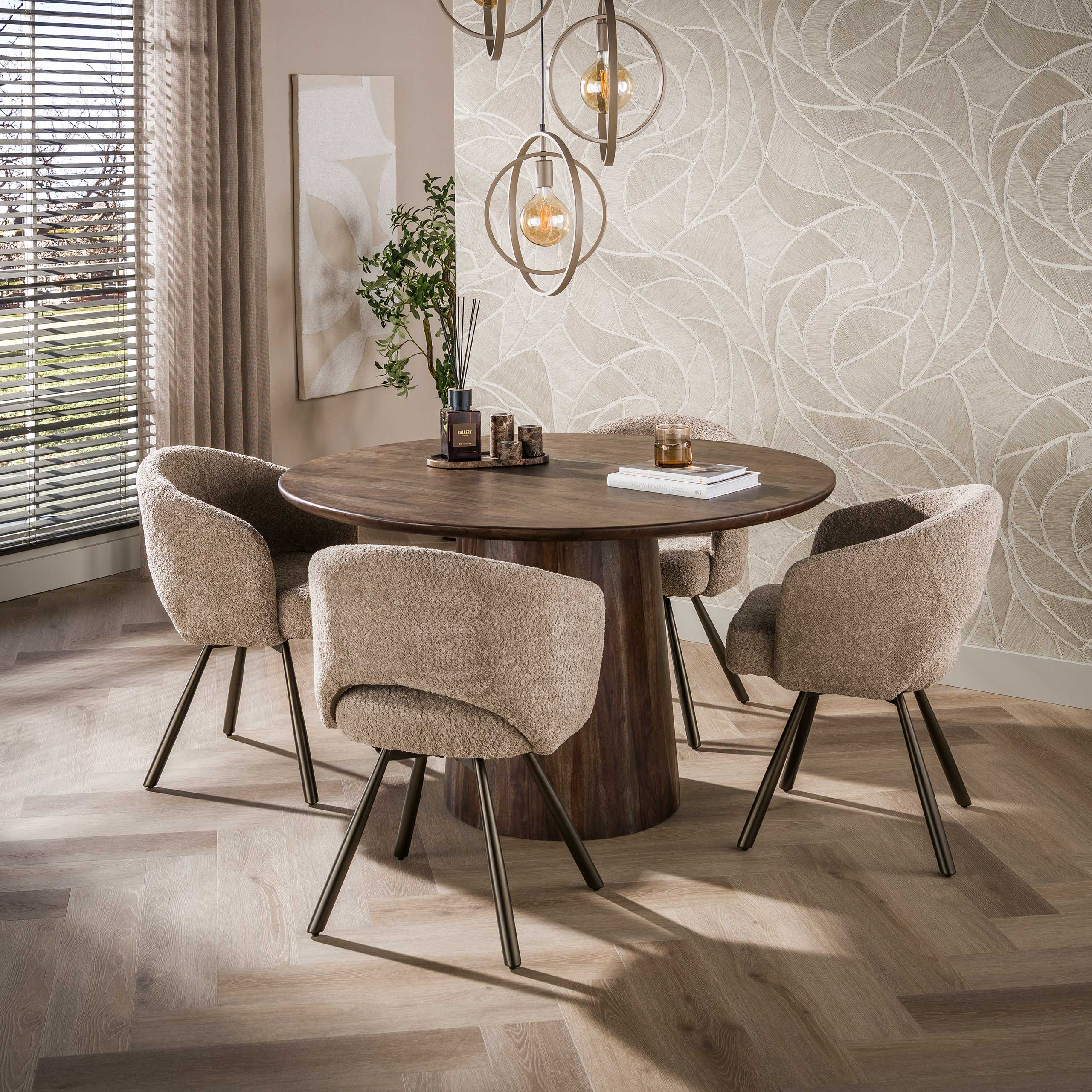 Draaistoel Salon Cross draaibaar VPE2 - Industrieelinhuis.nl