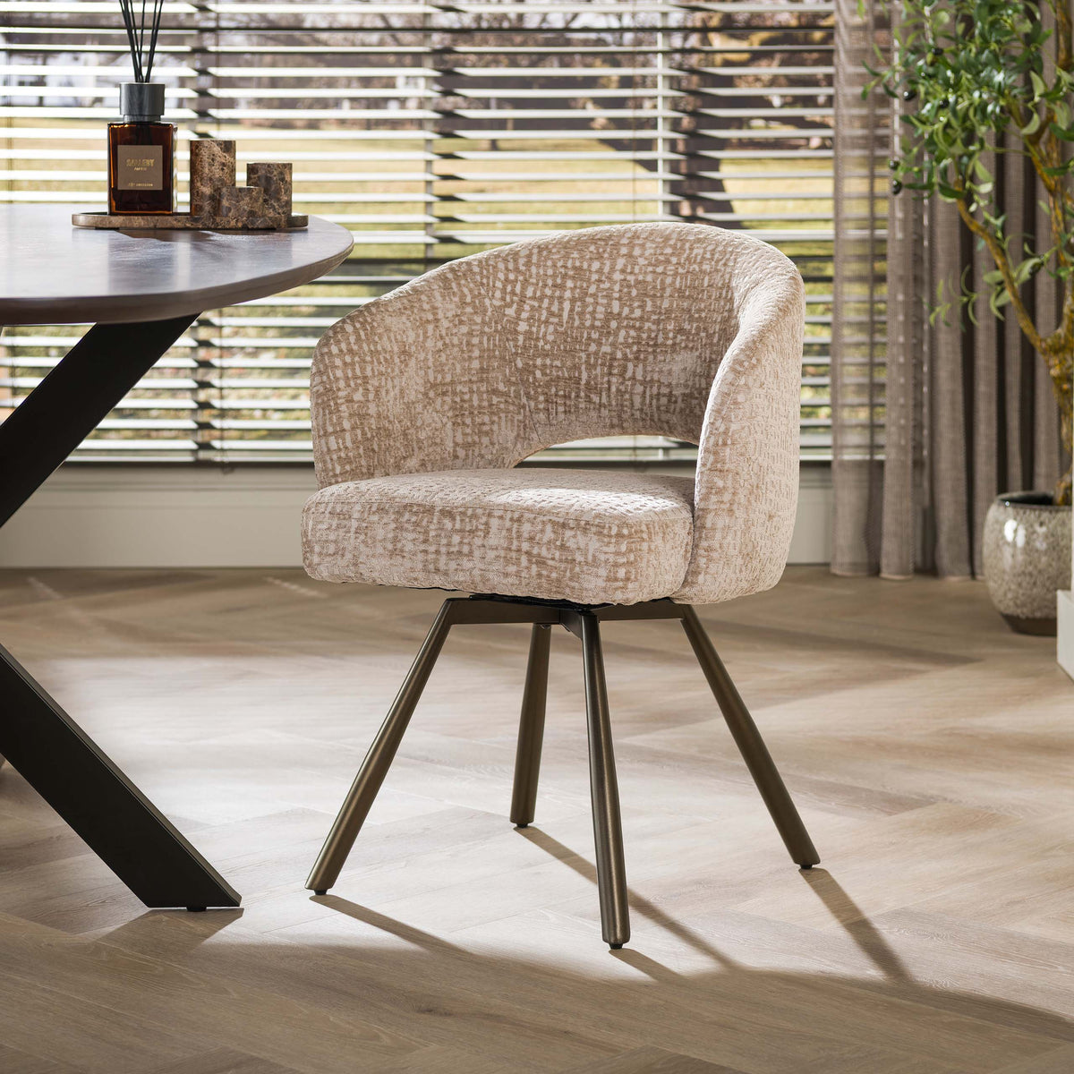 Draaibare eetkamerstoel Salon