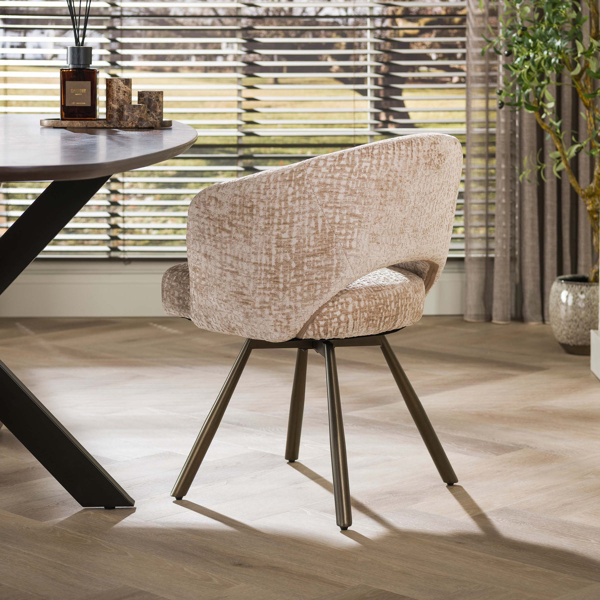 Draaibare eetkamerstoel Salon