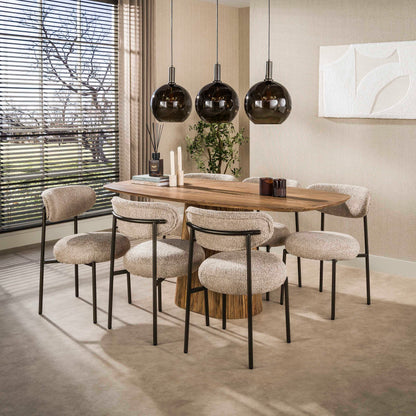 Stoel Round Zand - Industrieelinhuis.nl