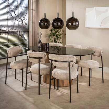 Stoel Round Zand - Industrieelinhuis.nl