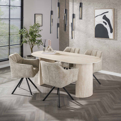 Eettafel Livano Ceramic 180cm - Industrieelinhuis.nl