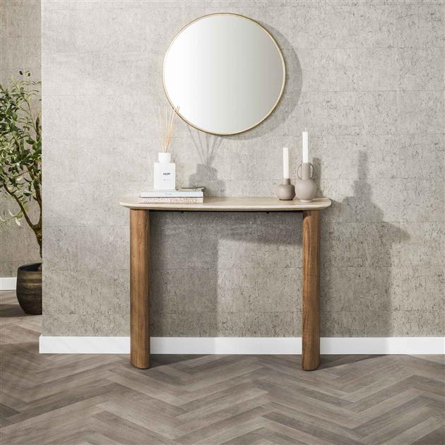Hal-/kaptafel Romano Curvo