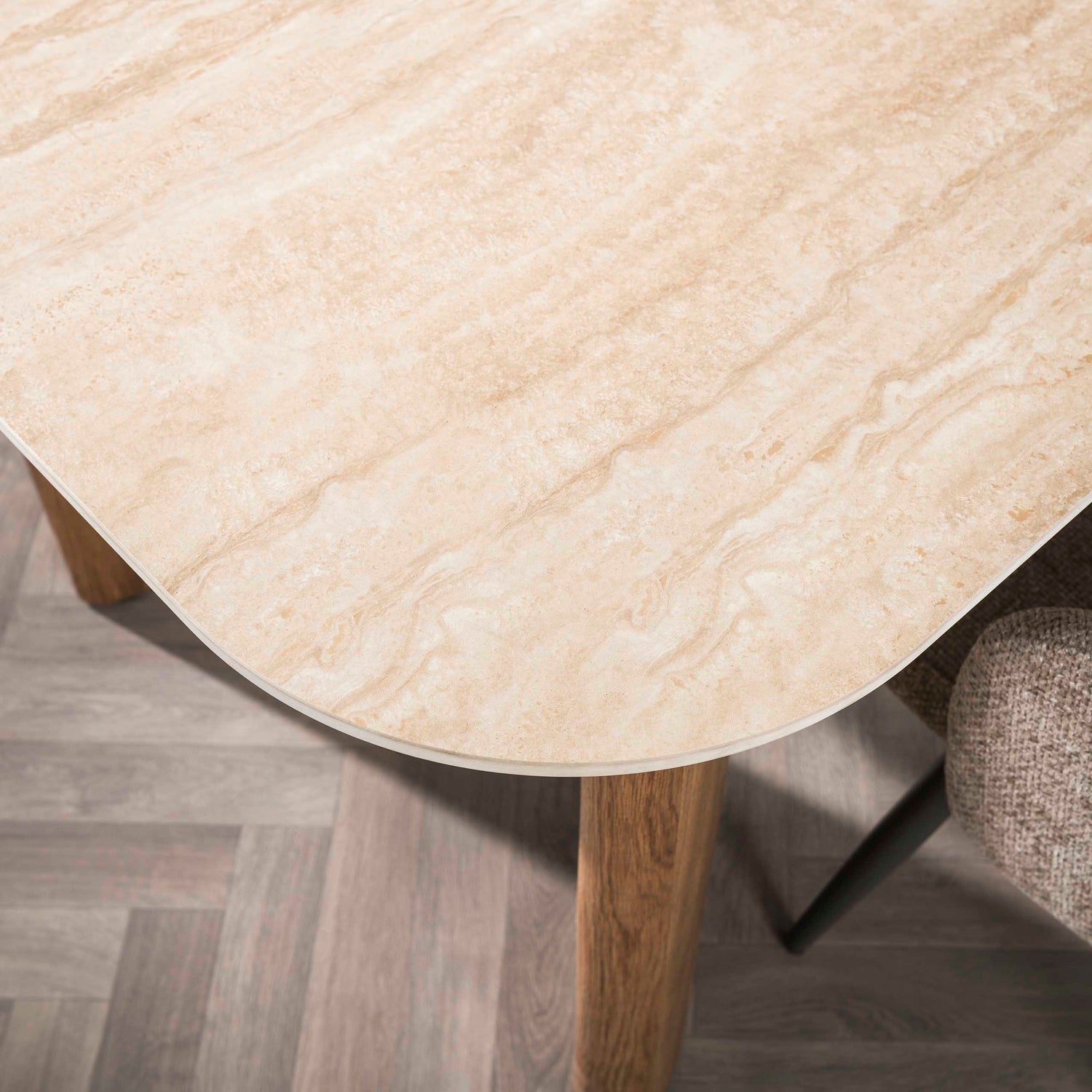 Eettafel Romano Curvo 180