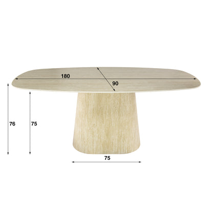 Eettafel Centro 180