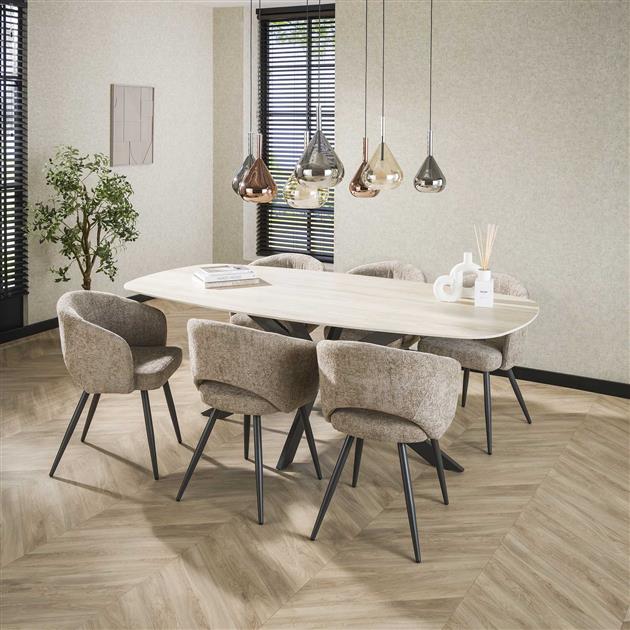 Eettafel Romano Cross 215