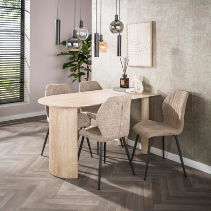 Eettafel Romano Arch 1-side 140