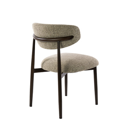 Japandi Eetkamerstoel Noa Taupe