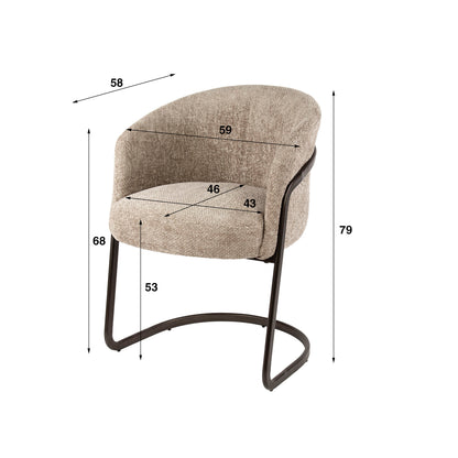 Armstoel Sway (bestellen per 2) - Industrieelinhuis.nl