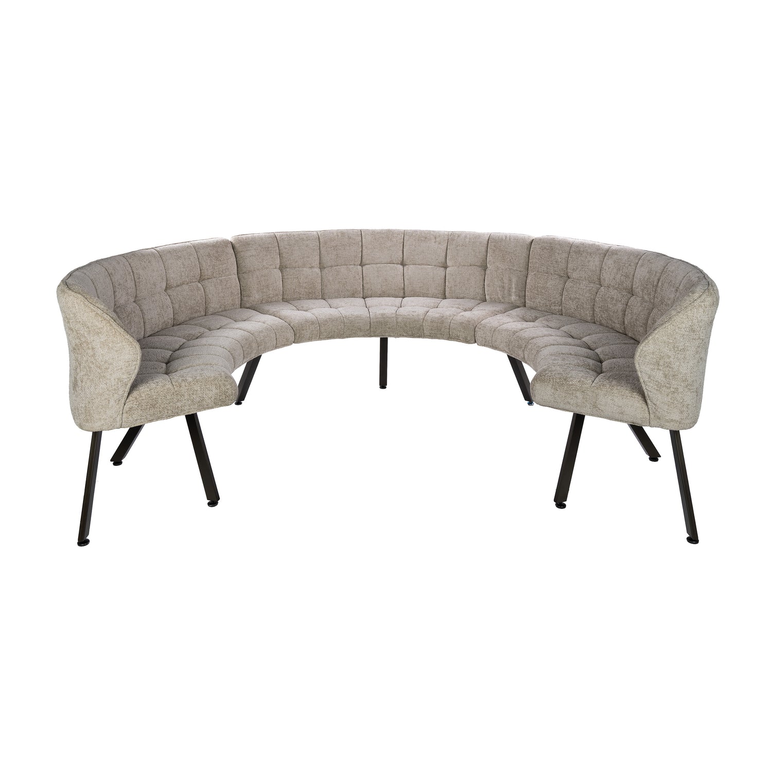 Eetkamerbank Raster rond 3DLG