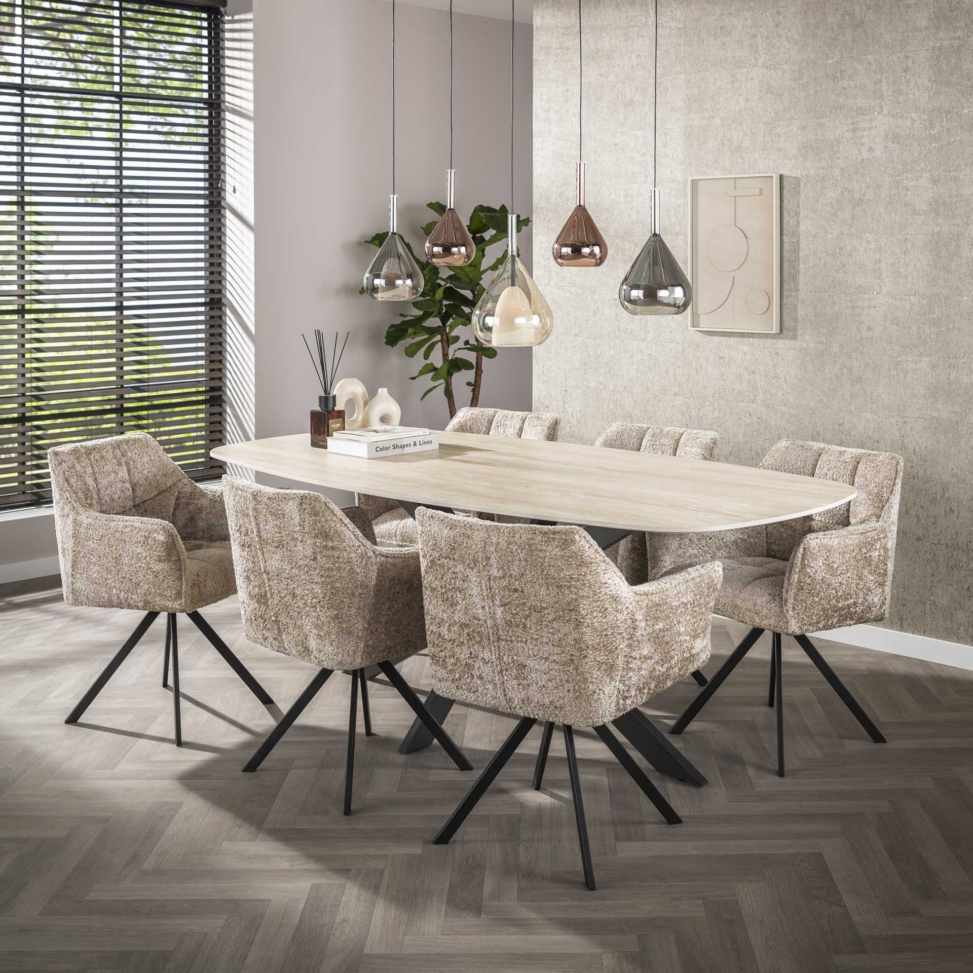 Armstoel Raster draaibaar (bestellen per 2) - Industrieelinhuis.nl