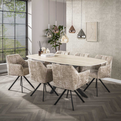 Armstoel Raster draaibaar (bestellen per 2) - Industrieelinhuis.nl