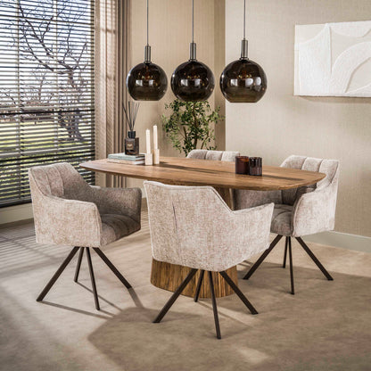 Armstoel Raster draaibaar VPE2 - Industrieelinhuis.nl