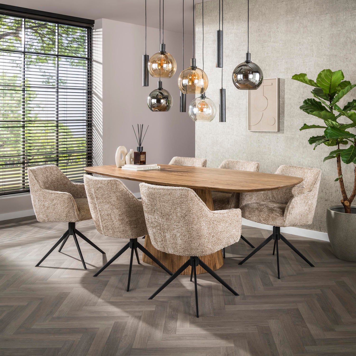 Armstoel Pull draaibaar (alleen verkrijgbaar per 2)