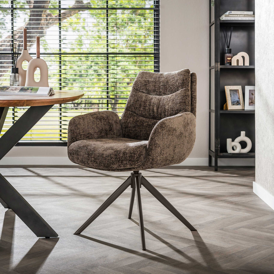 Armstoel Lounge draaibaar VPE2