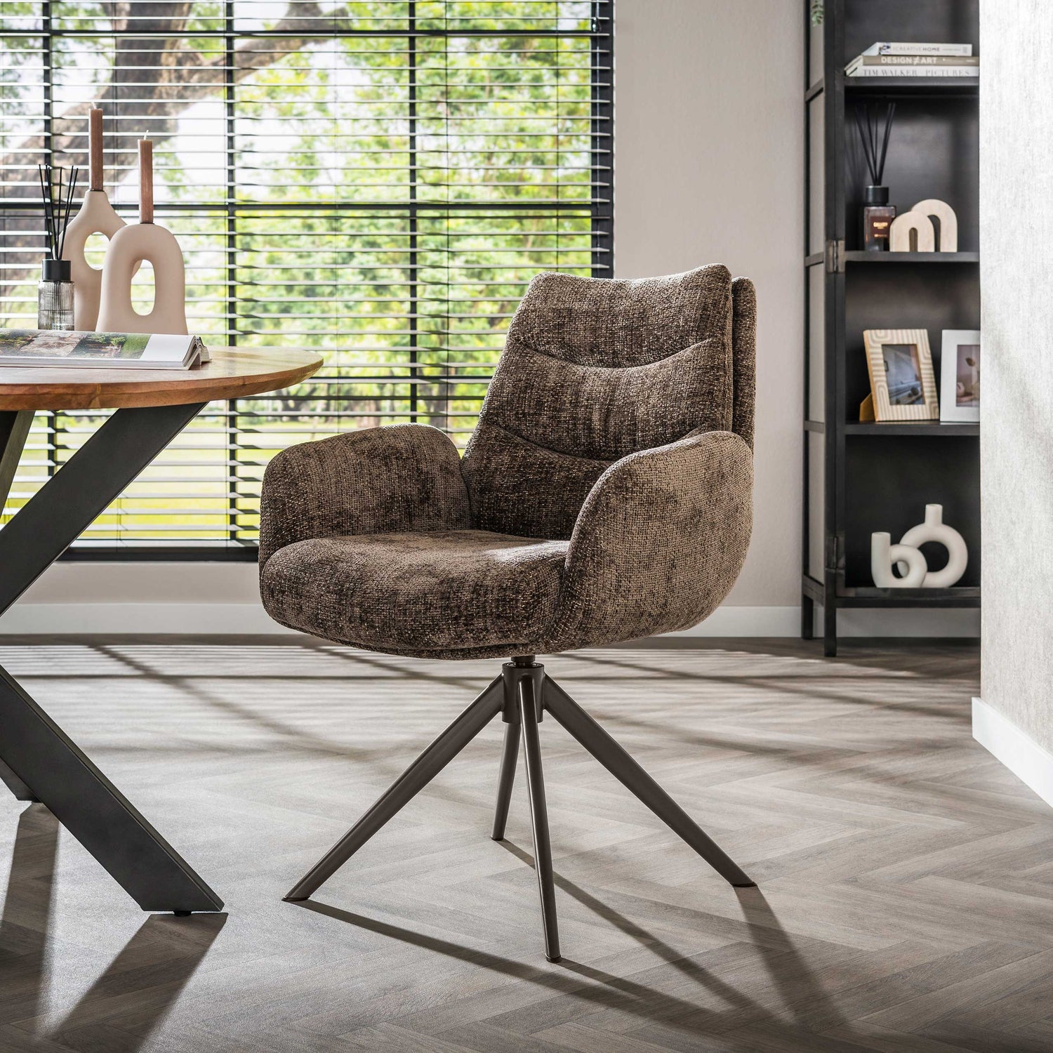 Armstoel Lounge draaibaar VPE2