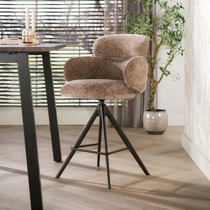 Draaibare Barstoel Flex Taupe