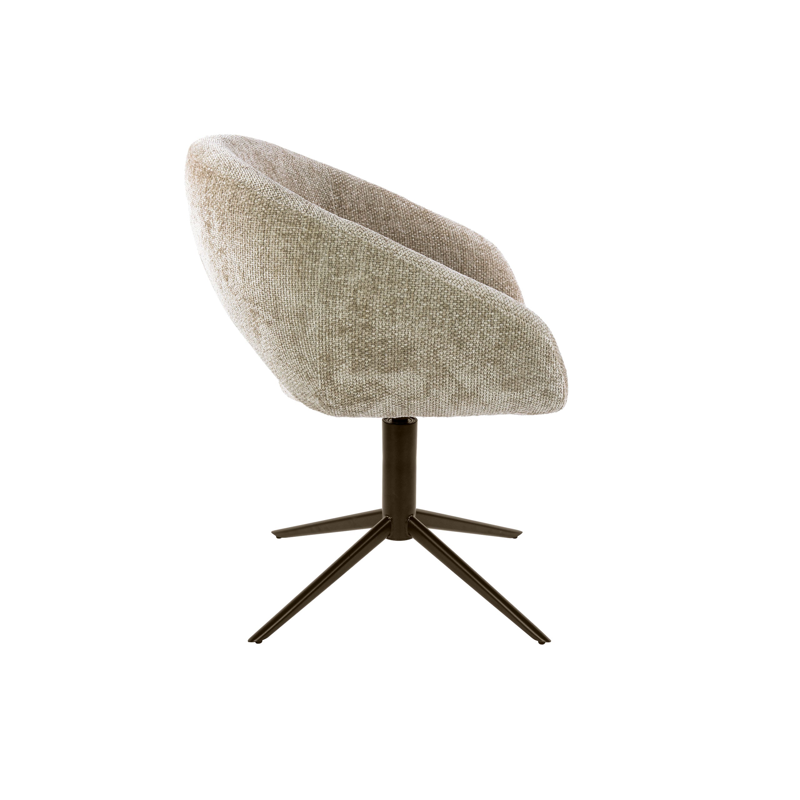 Draaibare eetkamerstoel Cupa Beige