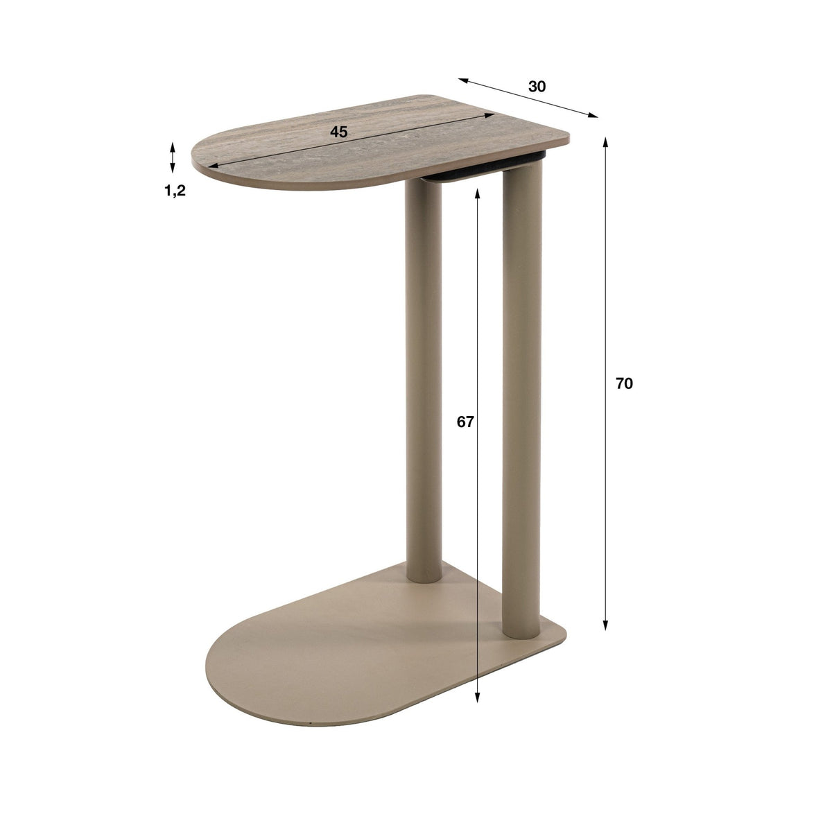 Overzettafel Selvo