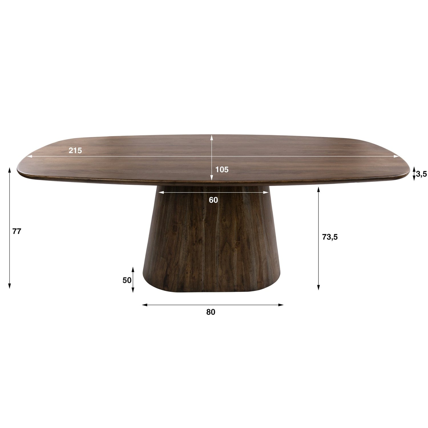 Eettafel Central 215
