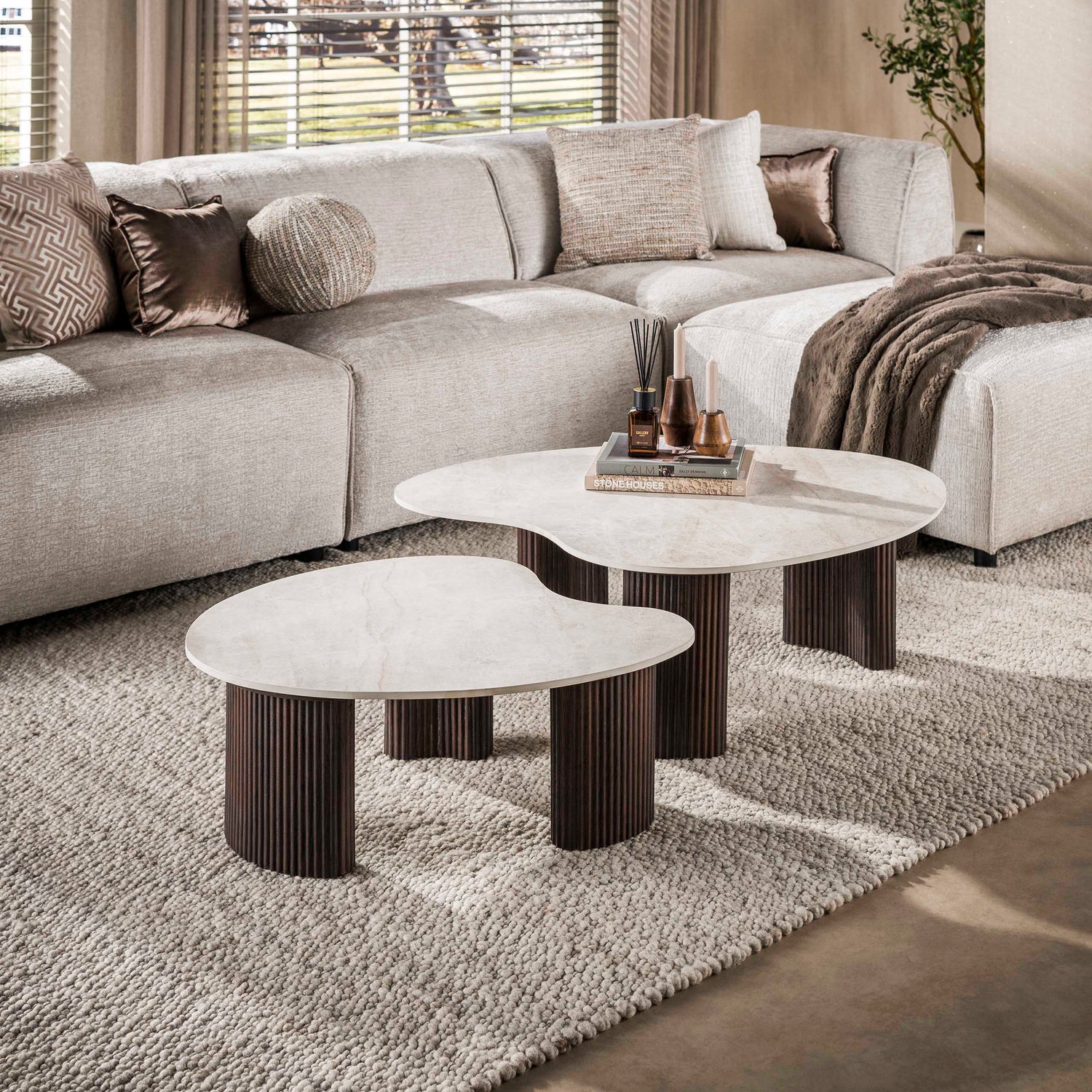 Salontafel Ceramo aperto set/2
