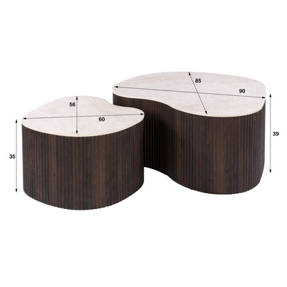 Salontafel Ceramo medio set/2