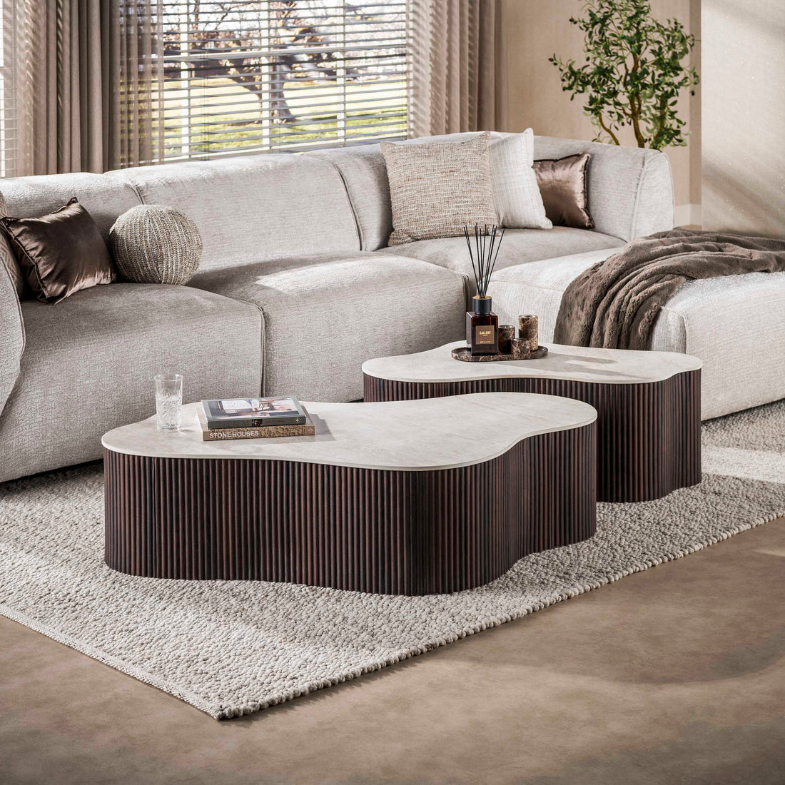 Salontafel Ceramo grande set/2