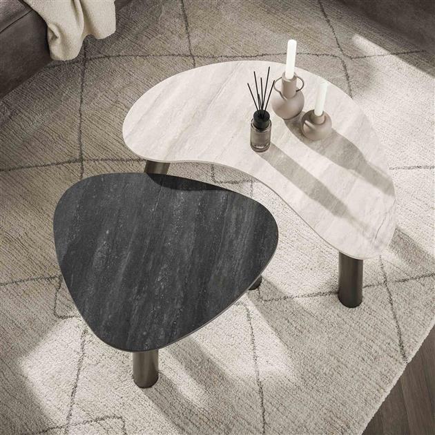 Salontafel Twin organisch set/2
